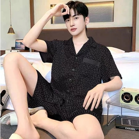 Black with square design